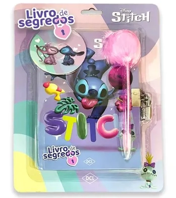 D8278 DISNEY LIVRO DE SEGREDOS STITCH