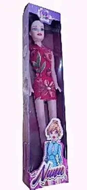DOLL-190010 BONECA DE PLASTICO MAGRELA NA CAIXA
