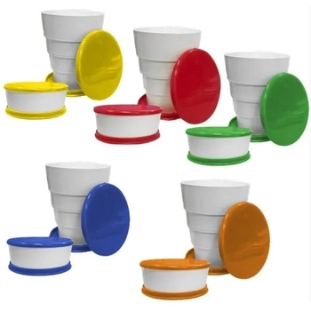 COPO RETRATIL 125ML  C/2