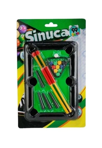 TOYS-190744 BRINQUEDO SINUCA DE PLASTICO 21CM
