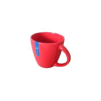 WX11974 CANECA CERAMICA MUDDY VERMELHO 320ML