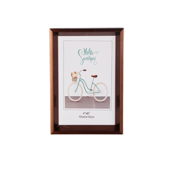 WX12967 PORTA RETRATO PP ALLURE BRONZE 10CM X 15CM