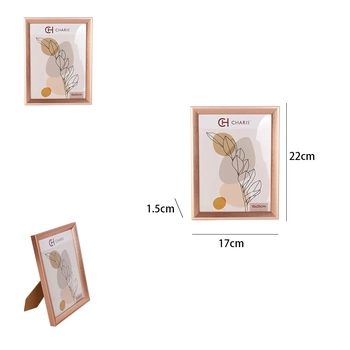 WX12995 PORTA RETRATO PP BELLA ROSE GOLD 15CM X 21CM