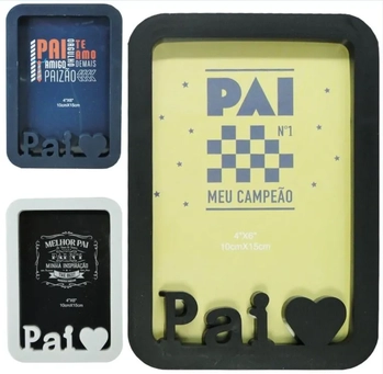 WX14454 PORTA RETRATO DIA DOS PAIS 10X15CM
