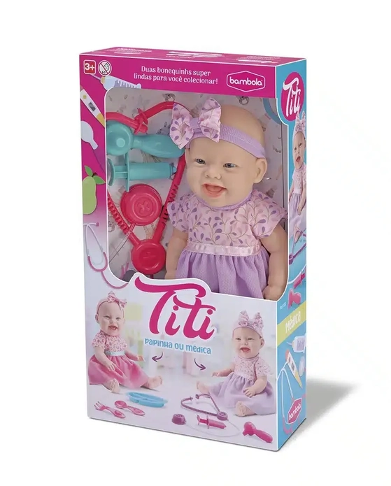 851 BONECA TITI MEDICA 34CM