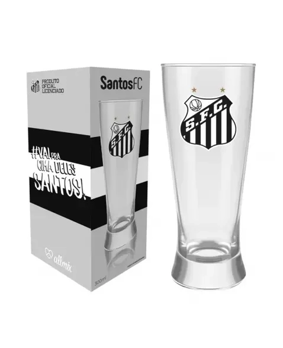 507137 COPO LAGER 300 ML SANTOS -LICENCIADO