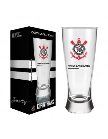 507139 COPO LAGER 300 ML CORINTHIANS-LICENCIADO