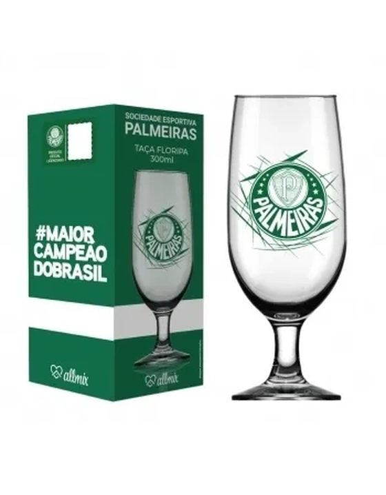 7732138 TACA CERVEJA FLORIPA 300 ML PALMEIRAS -LICENCIADO