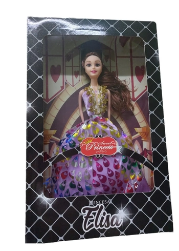 E2026 BONECA NA CAIXA - PRINCESA ELISA