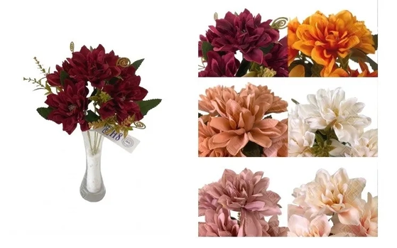 03362 MINI BUQUE DE DALIA  X 5 29CM