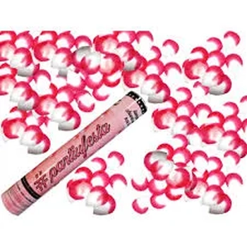 PAF021 LANÇA CONFETE PAPEL PÉTALAS DE ROSA 30 CM