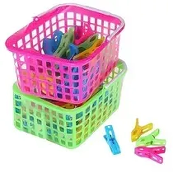 GU5175 CESTA PLASTICA COM PRENDEDORES