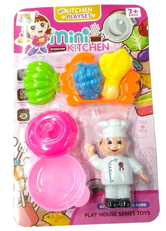 TK-AB3932 BRINQUEDO CONJUNTO COMIDINHA DE PLASTICO