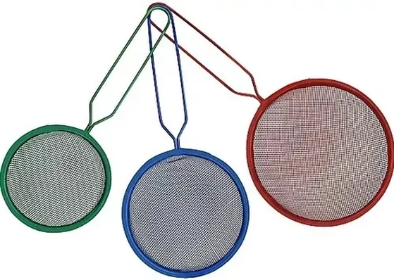 GU5181 KIT PENEIRA METAL COLORS 3 PECAS 8,10 E 12CM