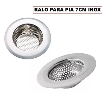 GU5125 RALINHO PARA PIA INOX 7CM