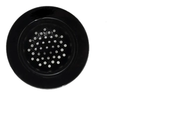 GU5127 RALINHO PARA PIA METAL PRETO 7CM