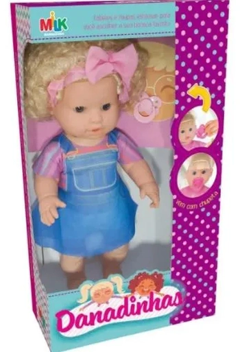 767 COLEÇÃO DANADINHAS CAB. CRESPO LOIRA