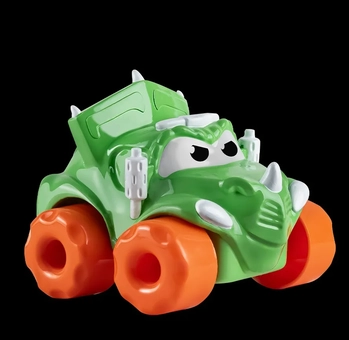 321 CARRINHO VINIL - SOFT BABY - DINOSSAURO