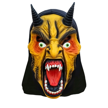 10042 MASCARA LATEX C/CAPUZ MALIGNO