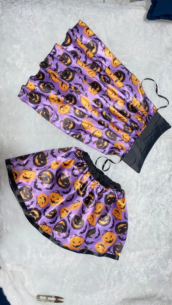 912831 KIT INFANTIL SAIA C/CAPA ABOBORA