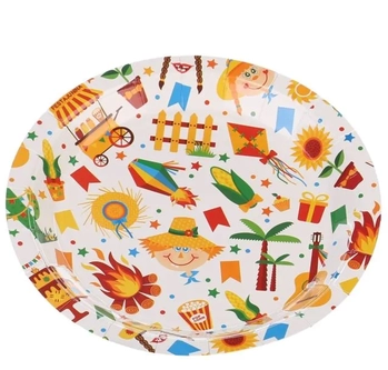 MX057R PRATO PAPEL JUNINA C/10