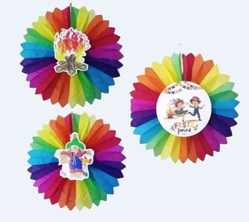 14507 LEQUE PARA FESTA JUNINA COLMEIA