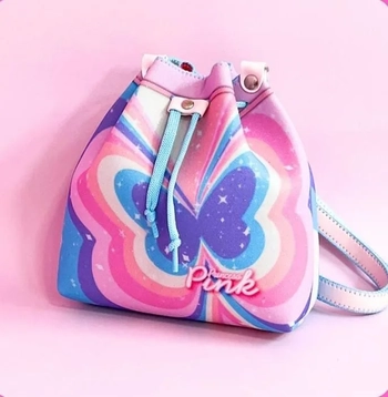 B3642 BOLSINHA BUCKET BORBOLETA