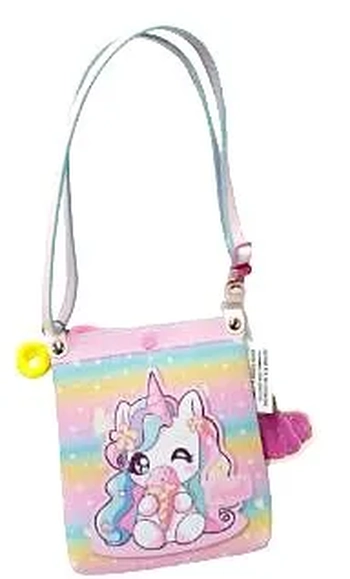 S3750 BOLSINHA SHOPPER UNICORNIO SORVETE