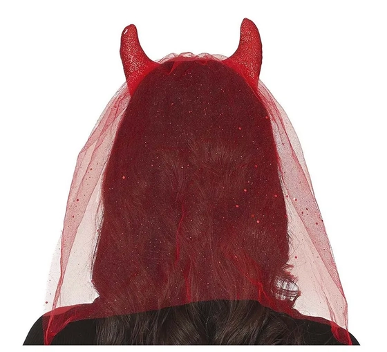 909364 TIARA DIABINHA C/VÉU