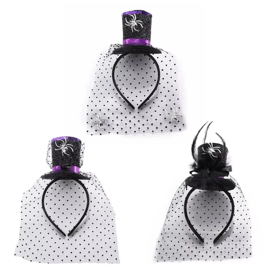 909365 TIARA CARTOLA LUXO C/VÉU