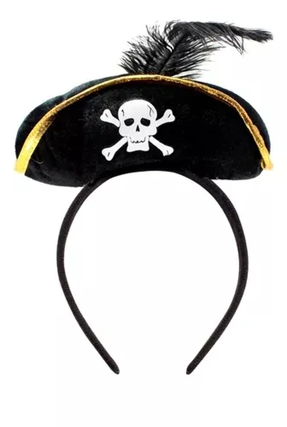 909386 TIARA CHAPEU PIRATA