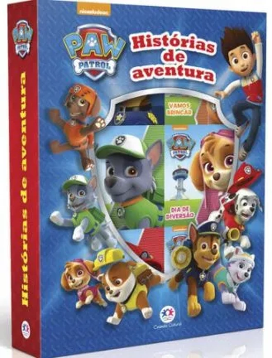 003500  MINI BOX PATRULHA CANINA - HISTÓRIAS DE AVENTURA