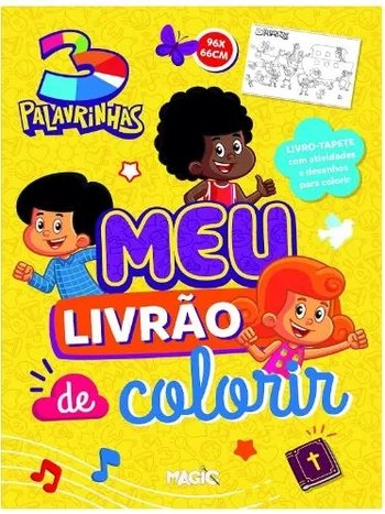 05818 LIVRO TAPETE 3 PALAVRINHAS