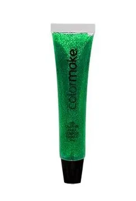 2626 GEL GLITTER VERDE BISNAGA 30G
