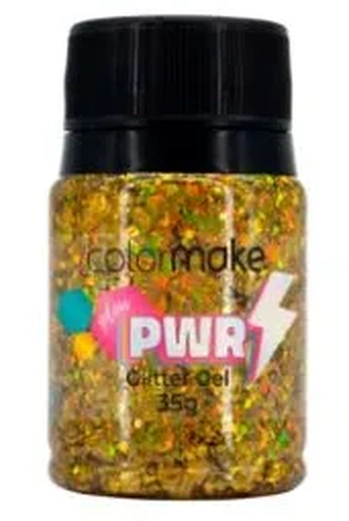 2510 GLITTER GEL GLOW POWER 35G OURO