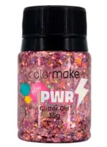 2513 GLITTER GEL GLOW POWER 35G ROSA