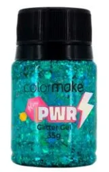 2515 GLITTER GEL GLOW POWER 35G TURQUESA