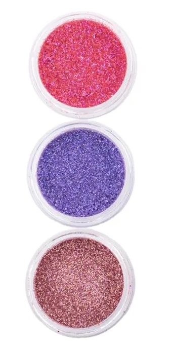 GL-EF01 GLITTER PINK/ROXO/ROSE GOLD C/COLA