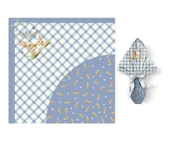 88500438 EXPRESS LOVELY GARDEN AZUL 44X44 PT C/25 UN