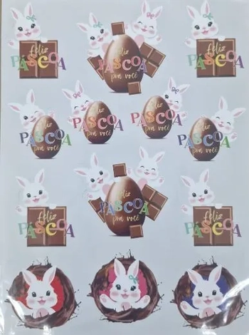 18100240 ETIQUETA ADESIVA FELICITA 19X28 PT C/26 UN