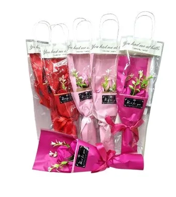 ASH-82.0270 ENFEITE BUQUE DE ROSAS 36CM