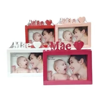 ASH-89.0222 PORTA RETRATO DE PLÁSTICO MÃE 10X15