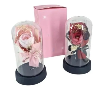 ASH-82.0242 CUPULA DE ROSA 15CM