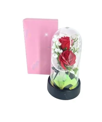 ASH-82.0241 CUPULA DE ROSA 15CM