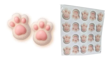 1457 ADESIVO PEGADA DE COELHO C/20