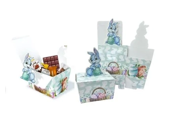 1399 CAIXA COELHO PARA LEMBRANÇA C/10