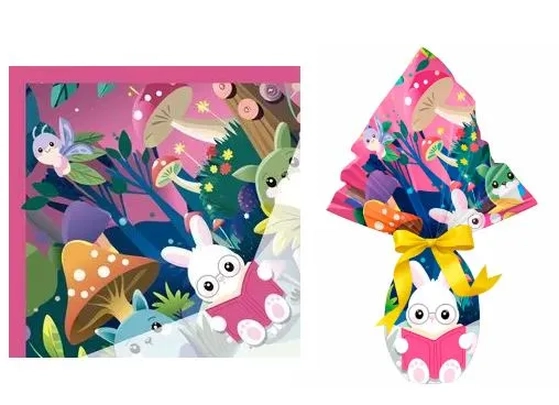 88500417 EXPRESS FABULA DOCE ROSA 24X24 PT C/25 UN