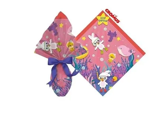 88500425 EXPRESS FUNDO DO MAR ROSA 35X35 PT C/25 UN