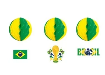 CP995 ENFEITE EM PAPEL - GLOBO 25 CM COM ESTAMPAS SORTIDAS