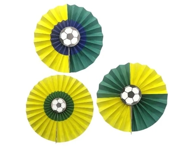 CP1001 KIT 3 PCS - ENFEITES EM PAPEL 